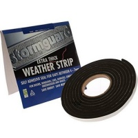Extra Thick Self Adhesive Weather Strip Black